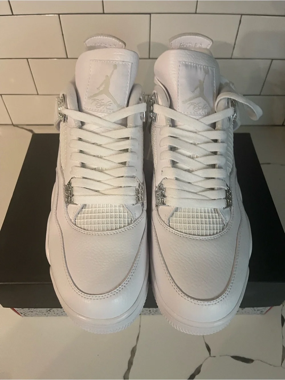 Mens Retro 4 Pure $ Size 11.5.